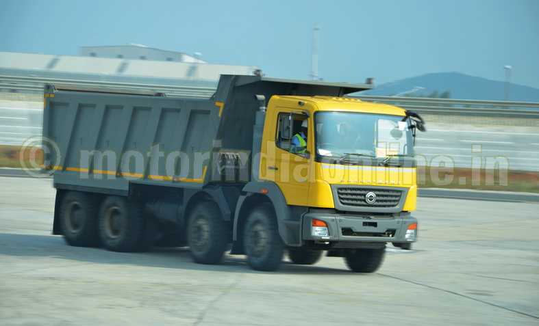 BharatBenz-test-track