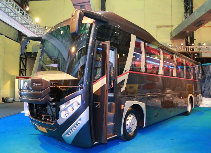 MG Group and MAN Trucks India unveil ‘MAMMOTH’ luxury coach | Motorindia