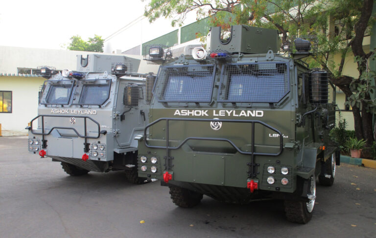 Ashok Leyland Delivers Light Bullet Proof Vehicles To Indian Air Force ...