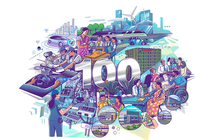 Bosch India celebrates 100th anniversary, to invest Rs. 2,000-cr over next  five years – Motorindia