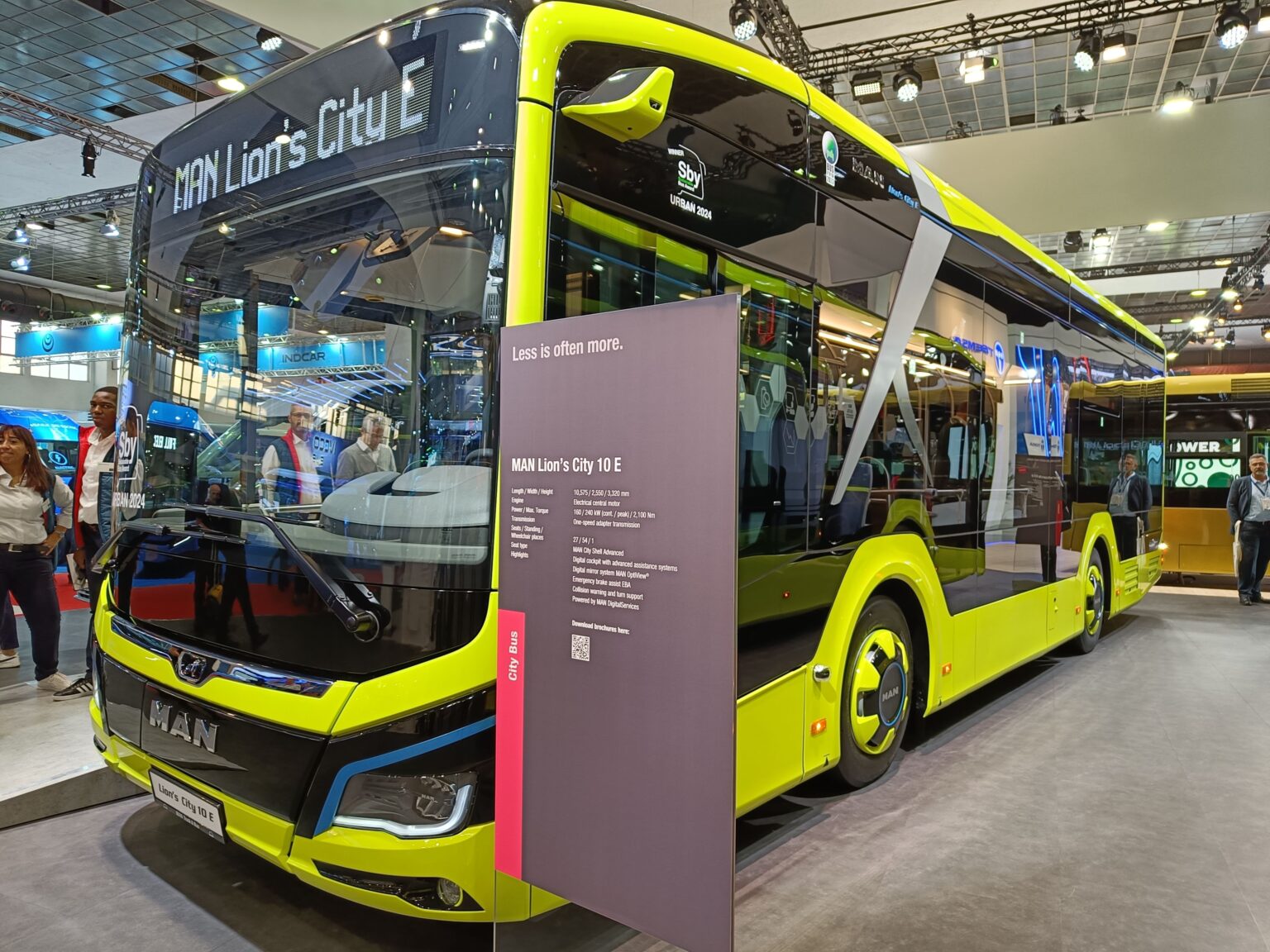 MAN Lion’s City 10 E is ‘Sustainable Bus of the Year 2024’ Motorindia