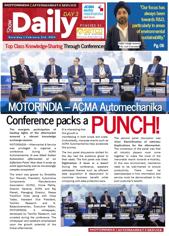 ACMA Automechanika 2025 Show Daily Motorindia